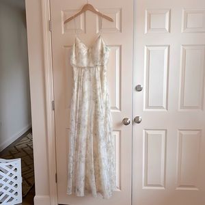 Floral Jenny Yoo Bridesmaid dress - Size 2